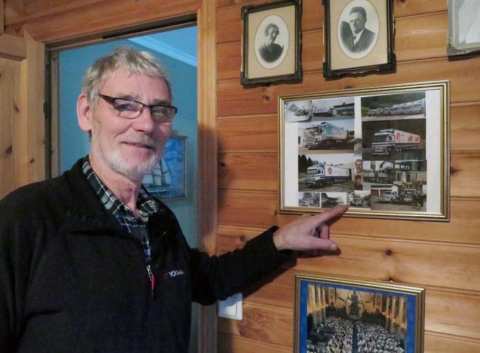 Hodnemyr lærte mye av amerikanerne da han som 23-åring fikk jobb over dammen og så hvor effektivt transportoppdrag kan utføres. Foto: Reidar Retterholt