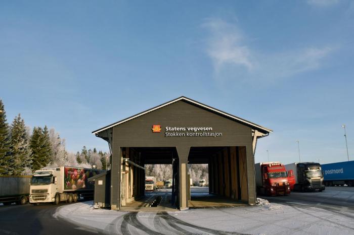 Støkken kontrollstasjon i ny drakt. Foto: Stein Inge Stølen