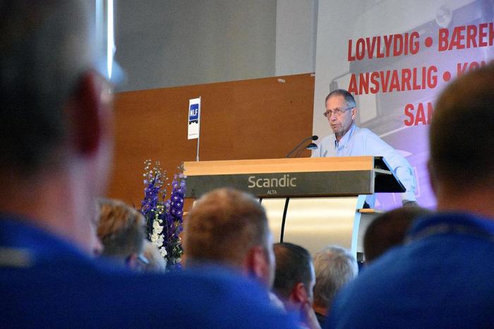 Vegdirektør Terje Moe Gustavsen anerkjente kabotasjeproblemet. Foto: Stein Inge Stølen