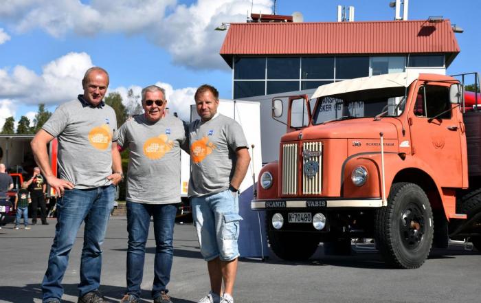 Lokale NLF-ere. Fra venstre: Jens Pettersen, Bjørn Topaas og Tom Erik Lystad. Foto: Stein Inge Stølen