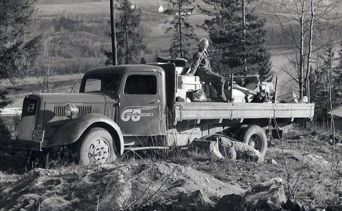 Det ble nok mer fart i sakene når Litra satset på forbrenningsmotor fremfor elektrisk drift. Foto: Litra AS