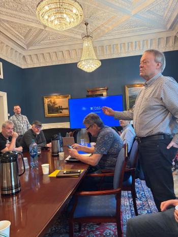 Daglig leder Sven Bugge i LUKS