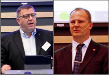 Geir A. Mo og Ketil Solvik-Olsen. Foto: Kjetil Meaas