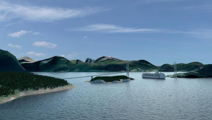 Romsdalsaksen fremstår som et kinderegg hvor kostnadene er lave, sikkerheten er høy og miljøgevinsten sterk. Foto: Romsdalsaksen / Nordwest 3D