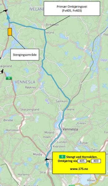 Omkjøringsvei Rv 9