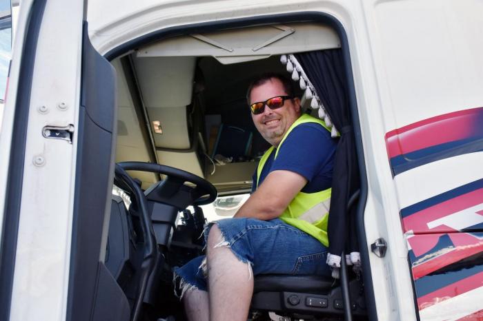 Stig Henning kjører en flott Volvo FH 540. Foto: Stein Inge Stølen