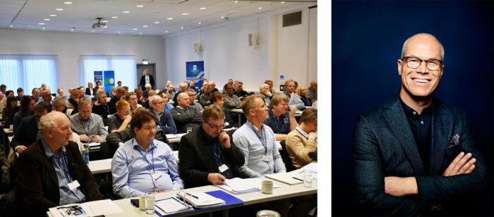 De tre siste årene har påmeldingene til tariff- og arbeidsgiverkonferansen økt betraktelig, og arrangementet er nå utvidet. Svein Harald Røine står for underholdningen. Foto: Stein Inge Stølen / sveinharaldroine.com