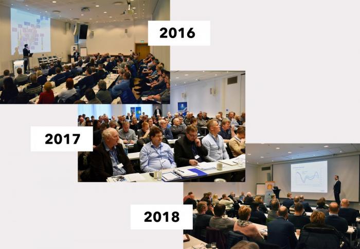 Tariff- og arbeidskonferansen er like stappfull hvert år. Husk å melde deg på tidlig for å være garantert plass! Collage: Stein Inge Stølen