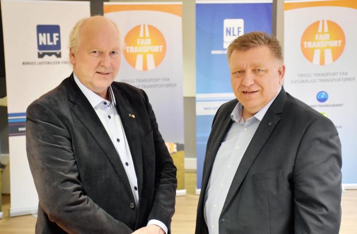 Forbundsleder Tore Velten og administrerende direktør Geir A. Mo i NLF tror flere får øynene opp for verdien i medlemskapet. Foto: Stein Inge Stølen